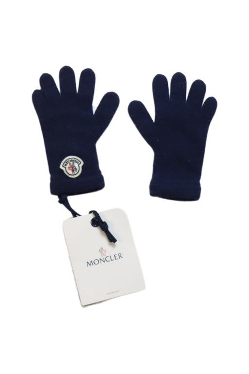 A Navy Gloves & Mittens from Moncler in size XXS for neutral. (Front View)