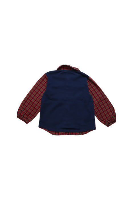 A Multicolour Long Sleeve Shirts from Familiar in size 18-24M for boy. (Back View)
