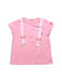 A Multicolour Short Sleeve T Shirts from Miki House in size 4T for girl. (Front View)