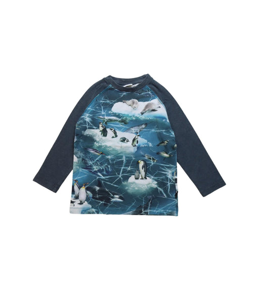 A Multicolour Long Sleeve T Shirts from Molo in size 3T for boy. (Front View)