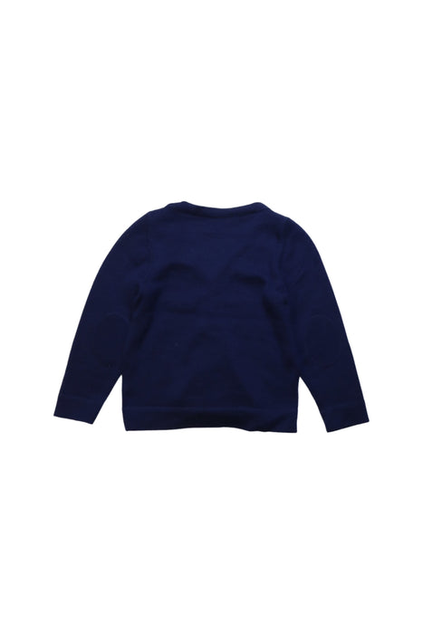 A Navy Cardigans from Bonpoint in size 3T for boy. (Back View)