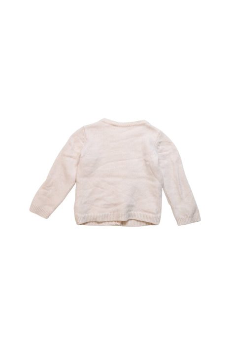 A Pink Cardigans from Bonpoint in size 2T for girl. (Back View)