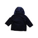 A Navy Coats from Jacadi in size 12-18M for neutral. (Back View)