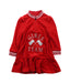 A Red Sweater Dresses from Ferrari in size 12-18M for girl. (Front View)