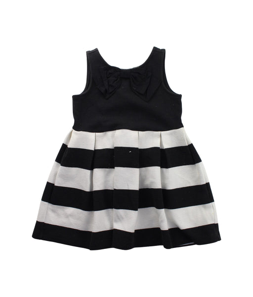A Black Sleeveless Dresses from Janie & Jack in size 2T for girl. (Front View)