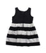 A Black Sleeveless Dresses from Janie & Jack in size 2T for girl. (Back View)