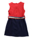A Blue Sleeveless Dresses from Little Marc Jacobs in size 4T for girl. (Back View)