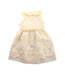 A White Sleeveless Dresses from Nicholas & Bears in size 2T for girl. (Back View)