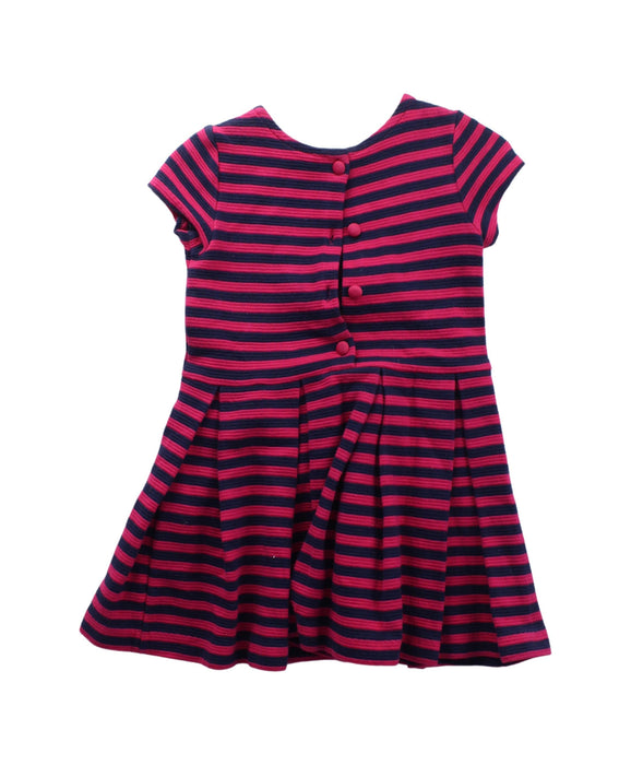 A Blue Short Sleeve Dresses from Ralph Lauren in size 12-18M for girl. (Back View)