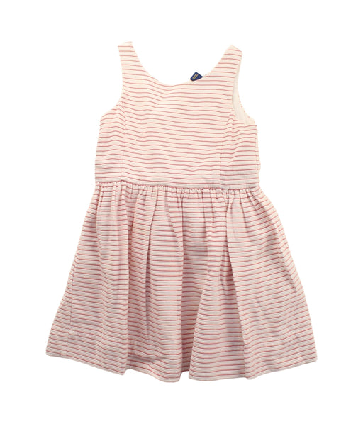 A White Sleeveless Dresses from Polo Ralph Lauren in size 3T for girl. (Front View)