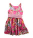 A Pink Sleeveless Dresses from Polo Ralph Lauren in size 4T for girl. (Back View)