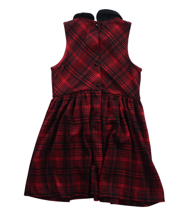 A Black Sleeveless Dresses from Polo Ralph Lauren in size 4T for girl. (Back View)