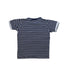 A Navy Short Sleeve T Shirts from Chickeeduck in size 4T for boy. (Back View)