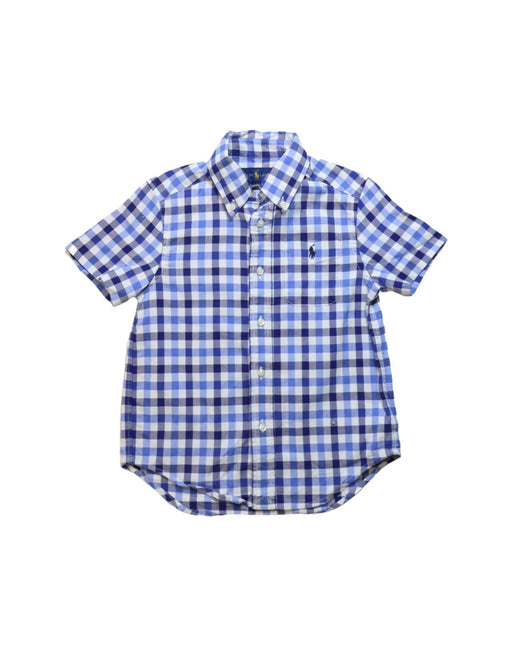 A Multicolour Short Sleeve Shirts from Ralph Lauren in size 4T for boy. (Front View)