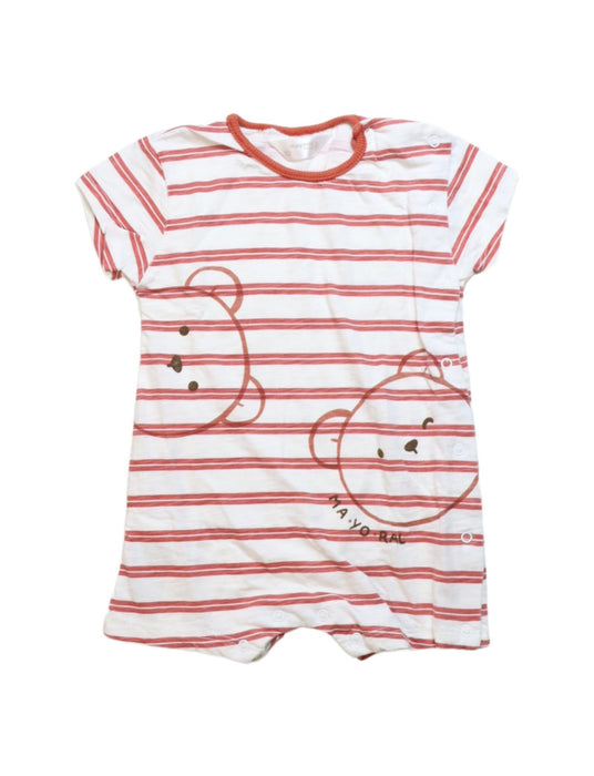 A Multicolour Short Sleeve Rompers from Mayoral in size 6-12M for neutral. (Front View)
