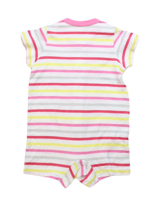 A Multicolour Short Sleeve Rompers from Miki House in size 3-6M for girl. (Back View)