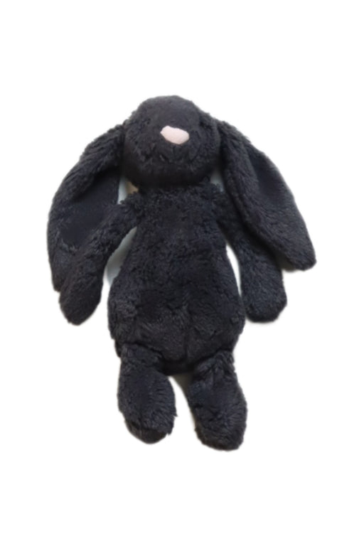 A Black Soft Toys from Jellycat in size Newborn for neutral. (Front View)