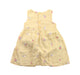 A White Sleeveless Dresses from Jojo Maman Bébé in size 12-18M for girl. (Back View)