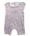 A White Short Sleeve Rompers from Jojo Maman Bébé in size 3-6M for girl. (Front View)