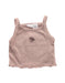 A Beige Sleeveless Tops from Jamie Kay in size 2T for girl. (Front View)