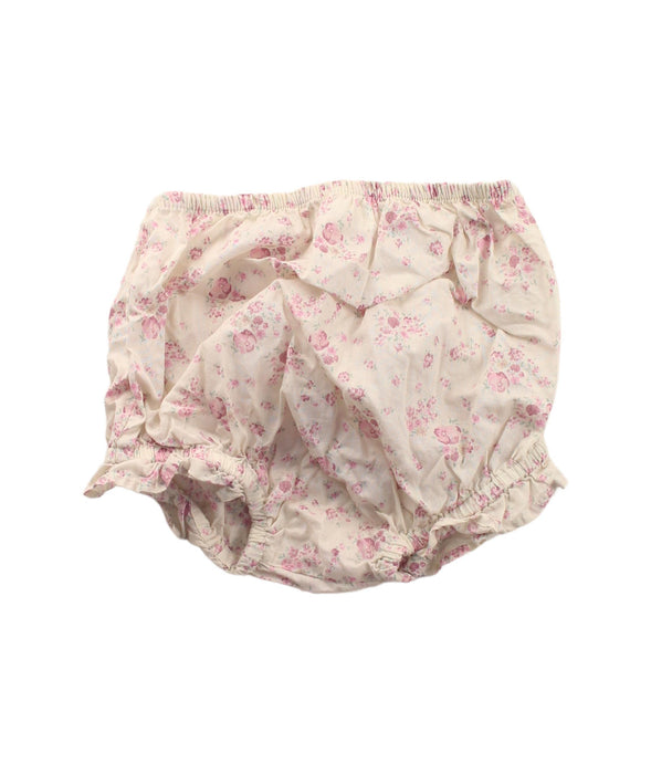 A White Bloomers from Jamie Kay in size 6-12M for girl. (Back View)