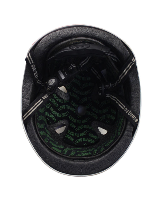 A White Bikes & Helmets from Nutcase in size O/S for boy. (Back View)