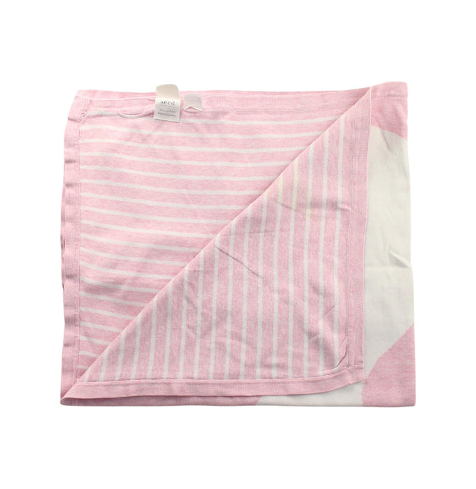 A Pink Blankets from Seed in size O/S for girl. (Back View)