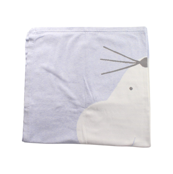 A Blue Blankets from Seed in size O/S for neutral. (Front View)