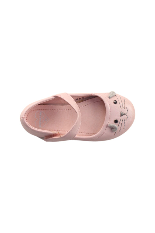 A Pink Flats from Avenue Kids in size 4T for girl. (Front View)