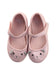 A Pink Flats from Avenue Kids in size 4T for girl. (Back View)