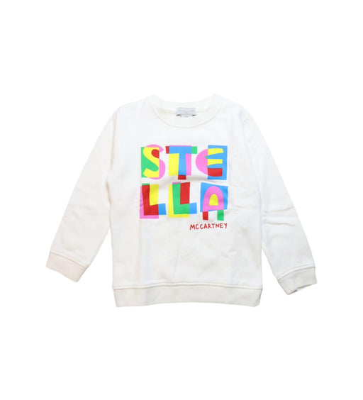 A Multicolour Crewneck Sweatshirts from Stella McCartney in size 4T for girl. (Front View)
