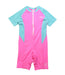 A Pink Swimsuits from TYR in size 10Y for girl. (Front View)