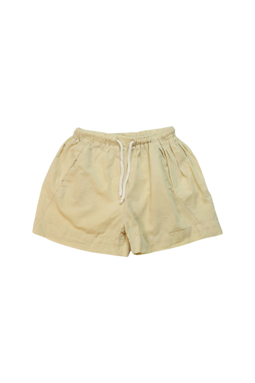 A Yellow Shorts from MONKIND in size 4T for girl. (Front View)