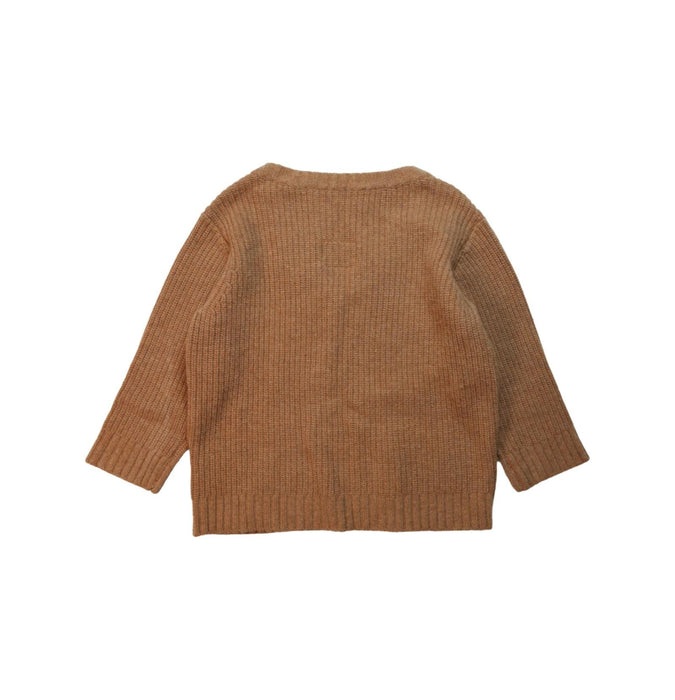 A Brown Knit Sweaters from REPOSE AMS in size 4T for boy. (Back View)