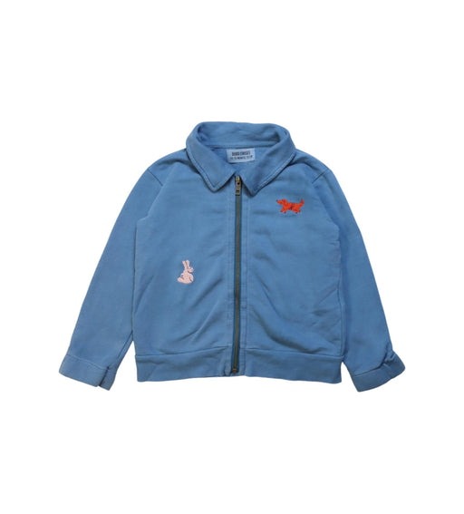 A Blue Lightweight Jackets from Bobo Choses in size 2T for boy. (Front View)