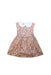 A Multicolour Sleeveless Dresses from Elizabeth Little in size 2T for girl. (Front View)