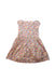 A Multicolour Sleeveless Dresses from Elizabeth Little in size 2T for girl. (Back View)