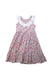 A Multicolour Sleeveless Dresses from Elizabeth Little in size 4T for girl. (Front View)