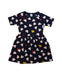 A Multicolour Short Sleeve Dresses from Petit Bateau in size 8Y for girl. (Front View)