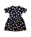 A Multicolour Short Sleeve Dresses from Petit Bateau in size 8Y for girl. (Back View)