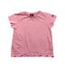 A Pink Short Sleeve T Shirts from Petit Main in size 2T for girl. (Front View)