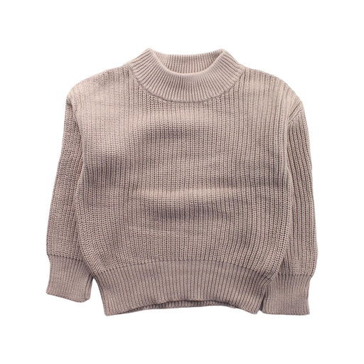 A Beige Knit Sweaters from Jamie Kay in size 3T for girl. (Front View)