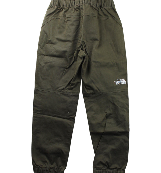 A Green Casual Pants from The North Face in size 6T for boy. (Back View)
