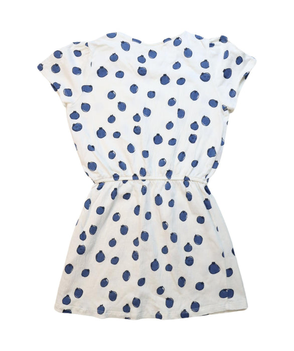 A Blue Short Sleeve Dresses from Soft Gallery in size 7Y for girl. (Back View)
