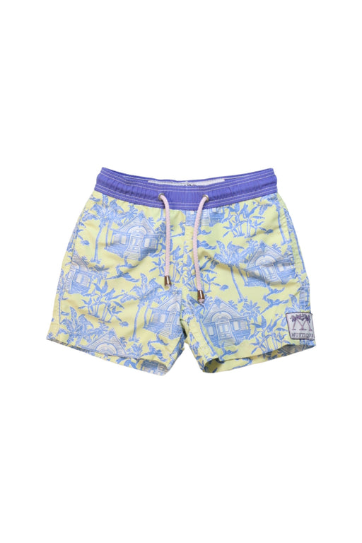 A Multicolour Swim Shorts from Pink House Mustique in size 4T for girl. (Front View)