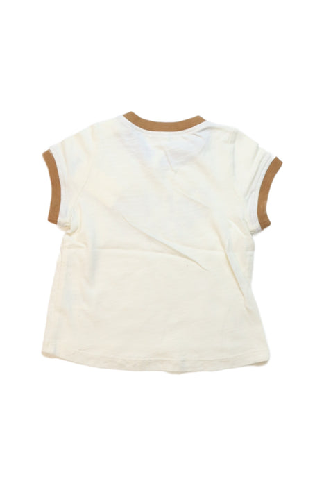 A Brown Short Sleeve T Shirts from Rylee + Cru in size 3-6M for neutral. (Back View)