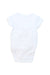 A White Short Sleeve Bodysuits from Jacadi in size 0-3M for neutral. (Back View)