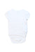 A White Short Sleeve Bodysuits from Jacadi in size 0-3M for neutral. (Back View)