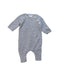 A Grey Long Sleeve Rompers from Jacadi in size 0-3M for neutral. (Front View)