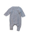A Grey Long Sleeve Rompers from Jacadi in size 0-3M for neutral. (Back View)